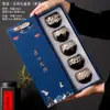 Horno Cambiar Cinco Elementos Taza Cerámica Taza de Propietario Taza de Degustación Taza de Té Juego de Té Juego de Tazas de Té Esmalte Tianmu Taza de Té Jianzhan Taza Huevo de Dragón
