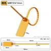 10*10cm Amarração para Frutíferas de Jardim Armazém de Comércio Exterior Selo Logística Expressa Debon Express Saco Tecido Etiqueta Anti-Falsificação