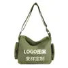 Bolso Cruzado de Lona de Gran Capacidad para Mujer Estudiante Clase Ejecutiva Bolso de Hombro de Lona Nuevo Bolso de Lona para Ocio Viajes Commuter