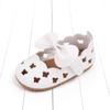 Zapatos nuevos de primavera y otoño para bebé niña, zapatos de princesa de suela blanda antideslizante para 0-1 año, zapatos huecos para bebé 2786