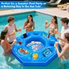 Bandeja Inflable de Mesa de Juego de Póker Nueva Transfronteriza, Portavasos Inflable para Fiesta en el Agua, Barra de Hielo, Tina Redonda de Hielo