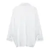 Ropa de Mujer al por Mayor Transfronteriza Primavera 2026 Ropa Nueva de Mujer Estilo Coreano Diseño Simple Camisa Holgada Rayada