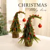 Novos Enfeites de Árvore de Natal da Amazon Decoração de Natal DIY Cotovelo Imitação Enfeites de Árvore de Natal em Vaso em Estoque