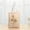 Bolsa de Lona Cor Pura Direto da Fábrica Pequena Fresca Artística Estudante Bolsa de Proteção Ambiental Personalizável Atacadista Bolsa Publicitária
