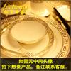 Platos de cerámica para catering de cocinas de hoteles, cuencos, hoteles de lujo, cajas de porcelana china, vajillas.