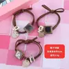 Dongdaemun Acessórios de Cabeça Simples Estampa de Leopardo Contas Faixa de Cabelo Headband Faixa para Couro Cabeludo Corda de Cabelo Feminino Popular Ins Estojo de Couro