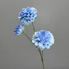 Comercio Exterior Transfronterizo Flor Artificial Rosa Borgoña Tela de Seda Flor de un Solo Tallo Material de Flor Pared de Flores para Boda Fondo Arreglo Floral Fabricante