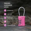 Viajar al Extranjero Tsa Candado de Aduana Candado para Maleta de Gimnasio Candado con Contraseña Candado Candado con Contraseña