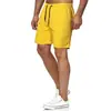 Transfronterizo 2024 moda masculina comercio exterior pantalones casuales color liso pantalones de playa shorts deportivos para fitness de hombre diez colores