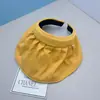 Chapéu de Sol Vazio de Verão Dobrável com Concha Chapéu de Sol Feminino de Aba Larga Portátil Dobrável para Uso ao Ar Livre