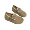 Design Diário de Sandálias Birkenstock Bordadas, Estilo Floresta Outono e Inverno Casual Novo Estilo 2025 Sapatos Preguiçosos, Fivela de Metal Retro Versátil
