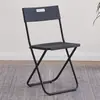Silla Plegable para Uso en Casa, Silla de Plástico Moderna y de Moda para Fotos, Silla para Dormitorio, Oficina, Reuniones, Capacitación, Exterior con Respaldo, Venta al por Mayor