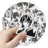 60 Piezas de Cuadernos Decorativos de Anime Bungou Stray Dog, Teléfonos Móviles, Tabletas, Maletas, Bolsos de Mano, Pegatinas Transfronterizas Impermeables al por Mayor