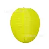 Linterna en Forma de Huevo Impermeable para Exteriores Protección Solar Linterna de Tela de Seda Colorida Decoración para Fiesta de Pascua Linterna Ovalada de Tela