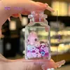 Variedad de Llaveros de Botella de Arena Movediza, Piruletas, Tazas de Té con Leche, Colgantes de Unicornio, Colgantes para Mochilas Escolares, Pequeños Regalos al por Mayor