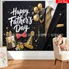 Novo pano de fundo TEMU Amazon para o Dia dos Pais, banner de porta, banner de dístico, pano para pendurar fotos, suprimentos e adereços
