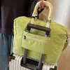 Bolsa de Viaje Transfronteriza de Aspecto Elegante Color Sólido Bolsa de Equipaje Fitness Portátil Bolso Cruzado Se Puede Usar como Maleta Versión Coreana para Salir Ligero