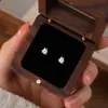 Pendientes de plata de ley s925 con apellido, modernos y sencillos, pendientes de apellido con diseño único, amigables con los oídos, regalo versátil