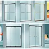 Baño de apartamento pequeño mampara de vidrio templado baño completo hogar simple hotel ingeniería cabina de ducha completa
