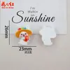 Serie de Pascua de Dibujos Animados Accesorios de Joyería de Resina con Pegamento de Crema para Manualidades Accesorios para el Cabello Colgantes Dijes Pegatinas Funda para Teléfono