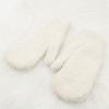 Guantes de equitación de invierno de Amazon, de piel de conejo, para otoño e invierno, para hombres y mujeres, cálidos, resistentes al frío, con forro polar, de punto grueso.
