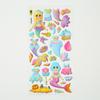 Pegatinas de princesa sirena de dibujos animados transfronterizas para disfrazarse, pegatinas tridimensionales de burbujas para disfrazarse, venta al por mayor