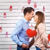 Adornos Colgantes de Madera de Enano para el Día de San Valentín Nueva Decoración de Escena de Fiesta de Amor Creativo Colgante de Pieza de Madera