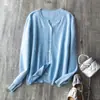 Moda de Hong Kong y Americana/Estilo Perezoso como una Nube, Lana de Cachemir Cepillada Esponjosa y Resistente, Cárdigan de Punto Versátil con Cuello de Tijera