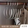 Gancho en forma de S de aleación de aluminio para bufandas, gancho multifuncional grande en forma de S, gancho multiusos en forma de S, gancho metálico en forma de S