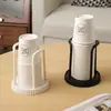 Estante de Almacenamiento de Vasos de Papel para Escritorio Tienda de Té con Leche Cafetería Dispensador de Vasos Desechables Estante de Almacenamiento Dispensador de Agua de Alta Gama