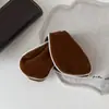 Pinza de Pelo Triángulo de Terciopelo para Mujer, Gama Alta, Nuevo Elegante, Pinza de Tiburón para el Cabello en la Parte Posterior de la Cabeza, Gran Volumen de Cabello, Tocado Grande