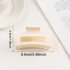 Golais Joias Quadrado Transfronteiriço Presilha Mordedor Fosca Simples Grampo de Cabelo Volume Grande Acessórios de Cabelo Versáteis para Mulheres
