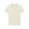 Camiseta de Punto con Cuello Polo de Seda Helada para Mujer 20226 Verano Coreana Ajustada de Manga Corta Camisa Base Transpirable de Seda Helada