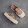 Shanghai Jiejie 2024 Verão Novo Sapatos Casuais de Solado Grosso Cor Doce Chinelos Moda Nicho Tendência Mori Sapatos Femininos