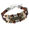 Nuevas Pulseras de Cuero Genuino Estilo Europeo y Americano, Fabricante Transfronterizo, Suministro Estable, Entrega Rápida, Joyería Unisex de Piel de Vaca