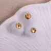 Pingente de Pelo Sintético de Visão Colorido 10mm Bola de Pelo Pingente para Pulseira Colar Brincos Corrente de Celular Decoração Pequenos Acessórios