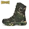 Botas Táticas 2025 Botas de Montanhismo Transfronteiriças Botas de Combate Fábrica Botas Camufladas Botas Camufladas do Deserto