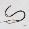 Cordón para Collar DIY Tejido Jade Guanyin Colgante de Jade de Alta Calidad para Colgar en el Cuello para Hombres y Mujeres Cordón para Colgante de Joyería de 3 mm Venta al por Mayor