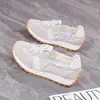 Zapatos Slip-On con Sensación de Caminar sobre las Nubes, Tenis Cómodos de Suela Suave Antiolor para Mujer, Zapatos de Entrenamiento Casuales Abiertos en la Punta para Mujer K818