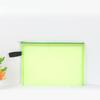 Trolis Bolsa de Papelería para Estudiantes Nuevos Creativa Malla Multicolor Transparente Bolsa para Lápices Bolsa de Repuesto para Exámenes Lote Recto Multicolor