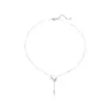 Super Hada ~ Collar de Perlas con Borla de Mariposa Conectada para Mujer Lujo Accesible Diseño de Nicho de Gama Alta Cadena para Clavícula Accesorios Exquisitos