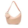 Bolsa de mano grande estilo coreano minimalista con estampado de letras, bolsa tipo dumpling casual y ligera, adecuada para ir al trabajo, bolso de hombro y cruzado