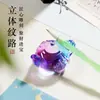 Criativo novo bule régua peso de papel alto valor de cor prática de caligrafia estudo especial quatro tesouros porta-canetas multifuncional cristal