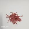 Corrente de contas de cor doce de 2,4 mm corrente de etiqueta de joia corrente para chaveiro DIY acessórios chaveiro grande favoravelmente