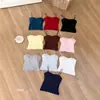 2201 Camisola Chaleco de Chica Caliente 2026 Nuevo Estilo Francés Primavera/Verano Temperamento Adelgazante Bodycon Versátil Base Integrada con Copa Capa Base