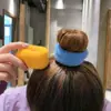 Tiktok Red ball head espesado anillo de toalla grueso cuerda para el pelo cuerda para el pelo tejido de lana sin dañar el pelo banda de goma sin costuras