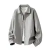 Chaqueta de Cuero Estilo Americano 2026, Nueva Marca de Moda para Hombre, Primavera y Otoño, Corte Holgado, Casual, Versátil, Moderna, Lujo Ligero, Sensación de Alta Gama