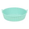 Forma de Silicone para Assar Air Fryer Transfronteiriça Pote de Silicone para Air Fryer Assadeira Doméstica para Assar