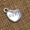 Accesorios para joyería DIY aleación letra miembros de la familia amor colgante Pulsera de alambre europea y americana Accesorios Venta al por mayor