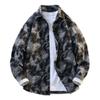 Camisa Camuflada Artística Nueva Primavera 2026 Estilo Hong Kong para Hombre Bloque de Color Casual Superior Versátil para Jóvenes Camisa Chaqueta